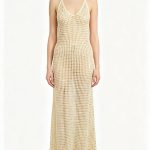 Crochet Halter Backless Maxi Dress