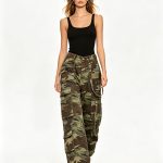 Camouflage cargo pants